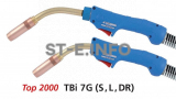 Сварочная горелка для полуавтомата TBi 7G-DR-blue-ESG, сменный поворотный корпус, длина 3 метра - st-e.info - Мичуринск