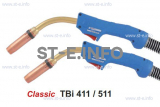 Горелка для полуавтоматической сварки TBi 511-blue-ESW,длина 4 метра - st-e.info - Мичуринск