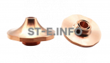 Сопло двойное для лазерной резки д.5,0мм арт. 120GJT7250 - st-e.info - Мичуринск