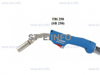 Горелка для полуавтоматической сварки TBi 250-blue-ESG, длина 5 метров - st-e.info - Мичуринск