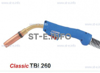 Горелка для полуавтоматической сварки TBi 260-blue-ESG, длина 3 метра - st-e.info - Мичуринск