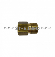 Переходник с М14*1.5 на М16*1.5 - st-e.info - Мичуринск