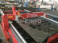 Портальный станок скоростной плазменной резки метала ST-1325UF - st-e.info - Мичуринск