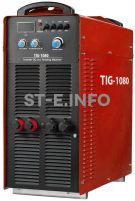 Сварочный аппарат для аргонодуговой сварки TIG-1080 - st-e.info - Мичуринск