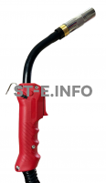 Сварочная горелка для полуавтомата QTB-600A разъем PNA (штырь), 4 метра - st-e.info - Мичуринск
