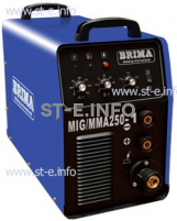 Сварочный инверторный полуавтомат BRIMA MIG/MMA 250-1 (220) - st-e.info - Мичуринск