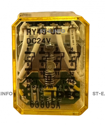 Реле электромагнитное IDEC RY4S-UL - st-e.info - Мичуринск