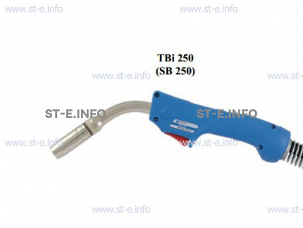 Горелка для полуавтоматической сварки TBi 250-blue-ESG, длина 4 метра - st-e.info - Мичуринск