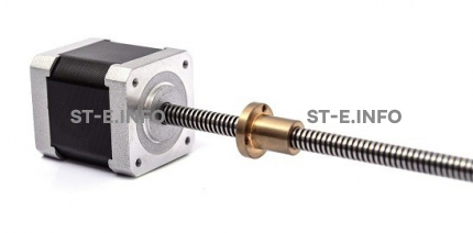Шаговый двигатель 42HSL48-1204JA08-E150 (Tr8*8) - st-e.info - Мичуринск