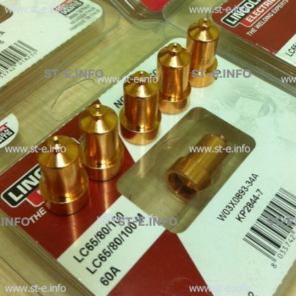 Сопло контактное для плазмотрона LC65/80/100 50A арт. W03X0893-33A - st-e.info - Мичуринск