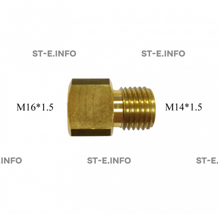 Переходник с М16*1.5 на М14*1.5 - st-e.info - Мичуринск