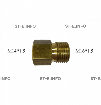 Переходник с М14*1.5 на М16*1.5 - st-e.info - Мичуринск