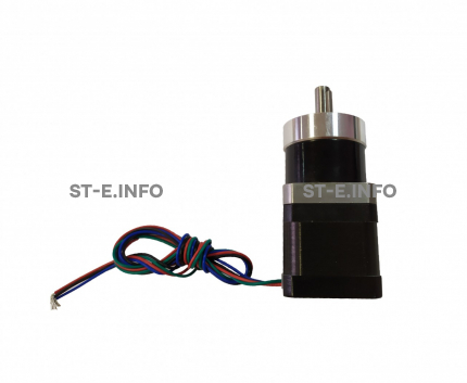 Шаговый двигатель 42HSG40-1304A с редуктором 1:10 - st-e.info - Мичуринск
