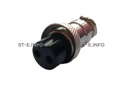 Розетка кабельная GX16-2 - st-e.info - Мичуринск