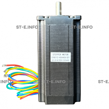 Двухфазный шаговый двигатель 57HS112-4004А08-D21 вал 8,0 мм - st-e.info - Мичуринск