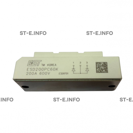 Диодный модуль ESD200PC60K  - st-e.info - Мичуринск