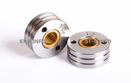 Ролик d1.0-1.2 алюминий  - st-e.info - Мичуринск