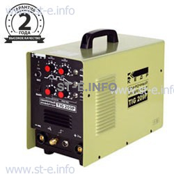 Инвертор сварочный TIG-209P DC, 220В - st-e.info - Мичуринск